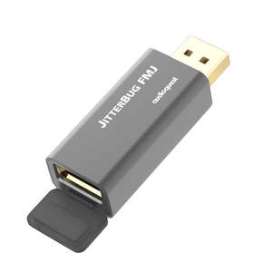 AUDIOQUEST JitterBug FMJ ( full metal jacket ) USB Data and Power Noise Filter