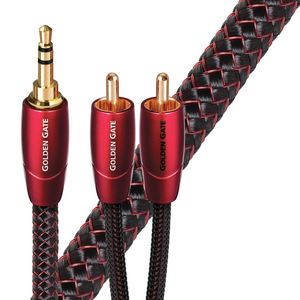 Audioquest: AUDIOQUEST Golden Gate 3.5mm to 2 RCA