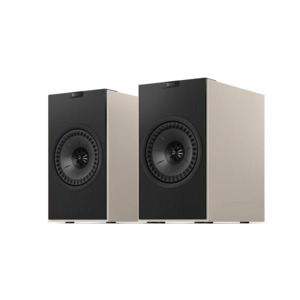 Kef: KEF Coda W Powered Bookshelf Speakers, Pair + Free Signed Six60 Vinyl