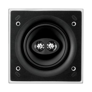 Kef: KEF CI160CSDS Ultra Thin Bezel 6.5'' Dual Stereo Square In-Ceiling Speaker - Each