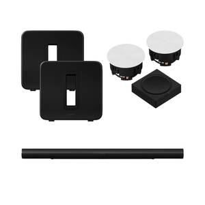 Sonos: Sonos Arc Ultra Dual Sub In-Ceiling Surround Package (6")