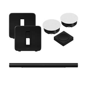 Sonos Arc Ultra Dual Sub In-Ceiling Surround Package (8")
