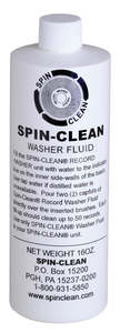 Spin Clean: Spin-Clean Washer Fluid - 16 fl. oz