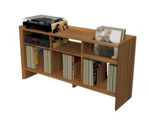 Av Cabinets Racks: Valhalla Audio Castle 1500 Record Cabinet
