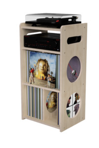 Av Cabinets Racks: Valhalla Audio Stack 500 Record Stand