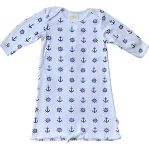 Winter: Organic Cotton Sleepsack - Nautical