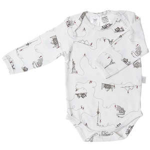 Winter: Organic Cotton Bodysuit - Around The World