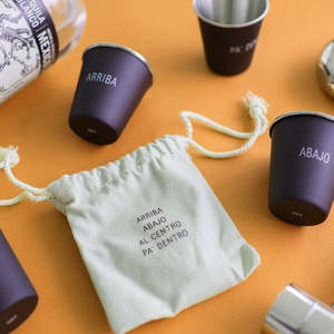 Spanish Toast Shot Glass Set