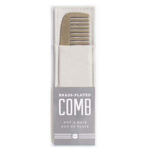 Black Friday Sale: Not A Hair Out Of Place Brass Comb