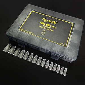 FULL ON TIPS COFFIN CLEAR