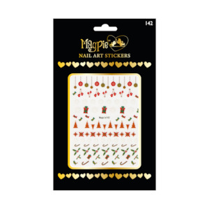 Magpie Nail Art Stickers: FESTIVE STICKERS 142
