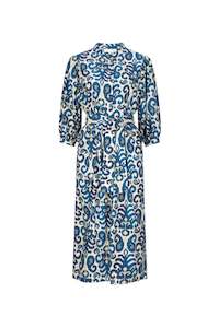 Dress: Florence Shirt Dress - Navy