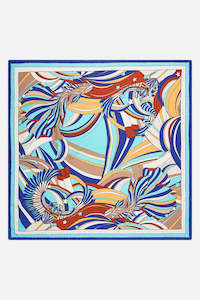 CAMILLA - Large Square Scarf Oasis Oracle