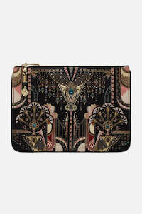 CAMILLA - Small Canvas Clutch They Called her Nefrertari