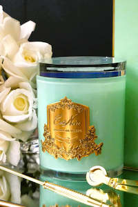 Cote Noire 1: COTE NOIRE Persian Lime, Jade Candle, Crystal Lid - Gold 450g