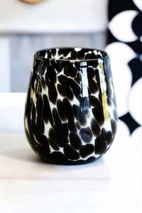 AMANDA ALEXANDER Cheetah Jumbo Candle - Black Oud