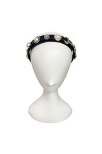 SEVENTH & FIGG Pearls and Ponies Headband