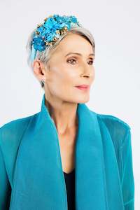 SEVENTH & FIGG Bluebell Bouquet Headband