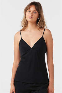 By Natalie: BY NATALIE Lady of the Night Camisole - Black