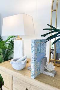 Magpie Home: MAGPIE HOME Resin Quartz Crystal Bookends