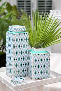 Magpie Home: MAGPIE HOME Palm Springs Small Ceramic Jar