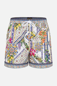 CAMILLA - Mid Length Board short Amalfi Amore