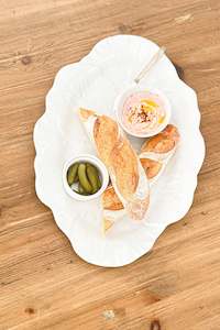 Melamine: XL Oval Cabbage Melamine Platter 50cm