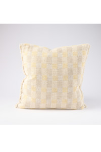 Eadie: Felice Cushion - Butter/Natural/White 50x50cm