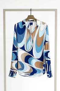 HERZEN'S ANGELEGENHEIT - Night Multi Blouse