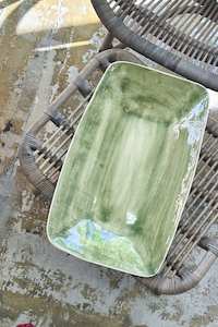 WONKI WARE Deep Trough Dish - Beach Sand