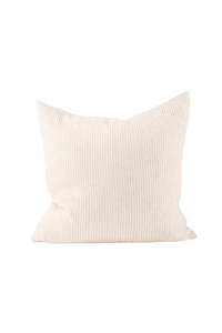 Marina Bay Cushion Natural Stripe - 50cm