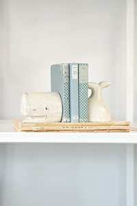 Decor Objects 1: Moby Dick Bookends - Cast Iron