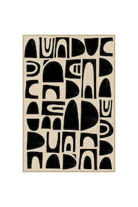 Zulu Framed Canvas