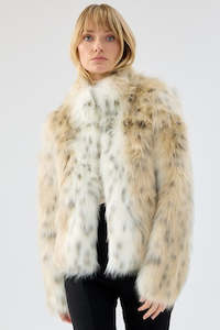 UNREAL FUR - Wild Dream Jacket Snow Leopard