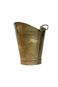 Brass finish Coal Bucket - Large