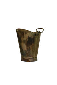Brass finish Coal Bucket - Medium