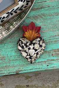 Mini Heart with Milagros