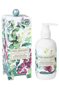 Michel Design Works: MICHEL DESIGN WORKS Hand & Body Lotion - Eucalyptus & Mint