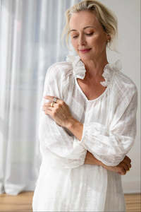 New Arrivals Fashion: EADIE Lulu Reversible Top - Off White