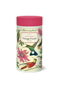 Games And Jigsaw Puzzles: Cavallini & Co - Hummingbirds 1000 Piece Vintage Puzzle