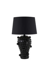 Lighting: Cosette Table Lamp Black