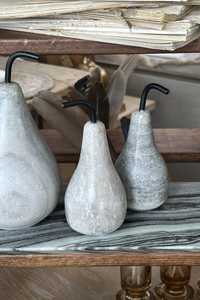 Global Collectables: La Pera Hand Sculpted Marble Pear - Lge