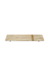 Footed Wooden Rect. Board