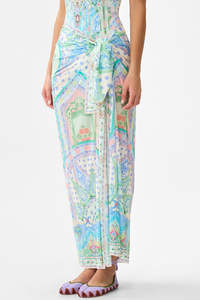 CAMILLA Multi Wear Long Sarong - Midsummer Mosaics
