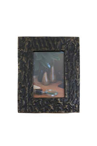 Gifts: Textured Bronze Statement Frame 4x6