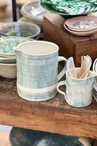Homewares: WONKI WARE Large Pitcher - Beach Sand