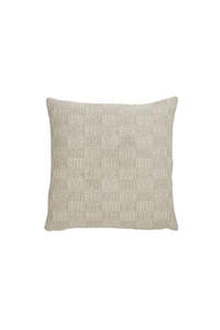 Cushions Throws: Serene Grid Cushion