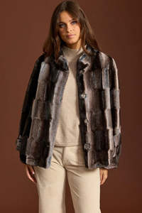 Coats: LAUREN VIDAL Kal Short Faux Fur Coat