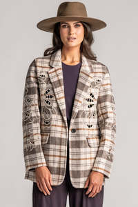 ME369 Kinsley Wool Jacket - Beige