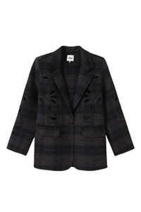 New Arrivals Fashion: ME369 Kinsley Wool Jacket - Black
